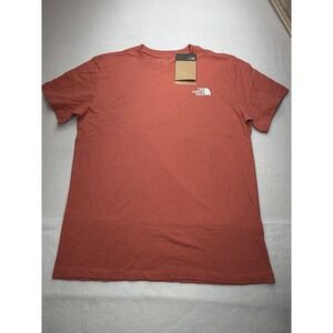 The North Face Women's Short Sleeve Box NSE T-Shirt Mars Dust Small NWT